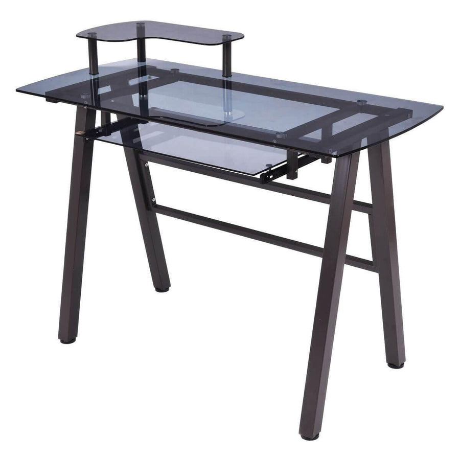 Modern Home/Office Workstation Metal Frame with Printer Shelf Table - Image 5