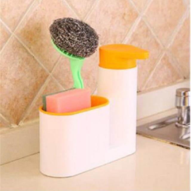 2 in 1 Smart Multifunctional Kitchen Rack Organizer - Image 2