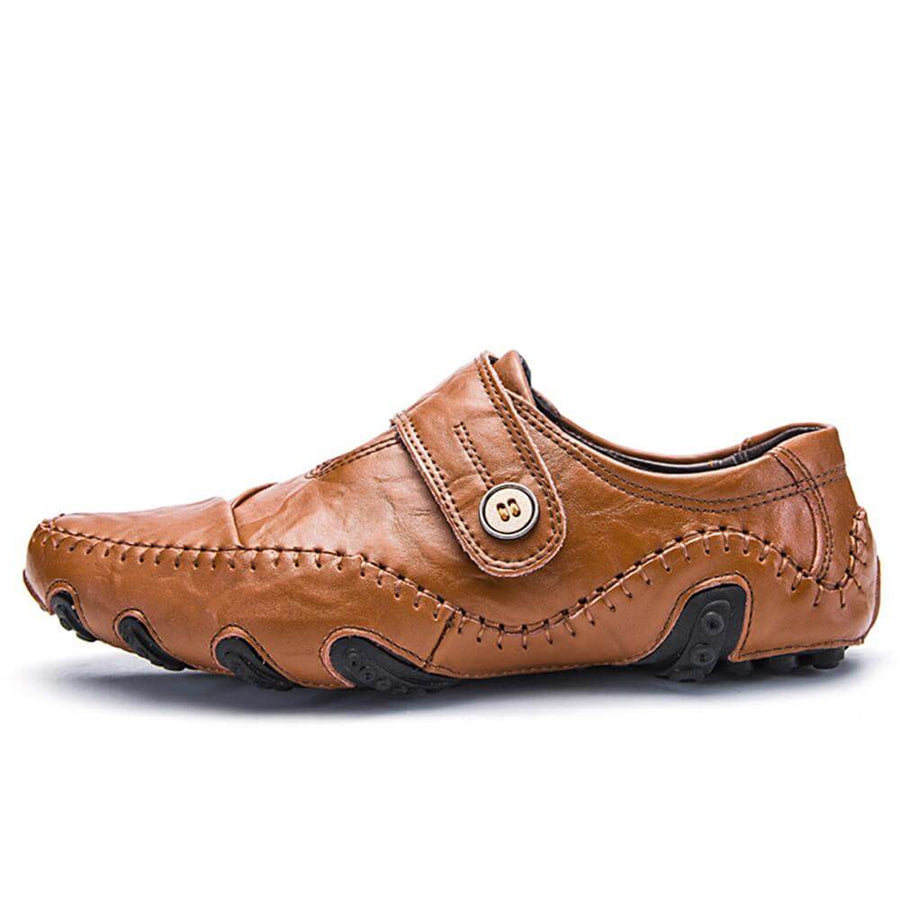 British Style Leather Men's Casual Shoes - Image 5