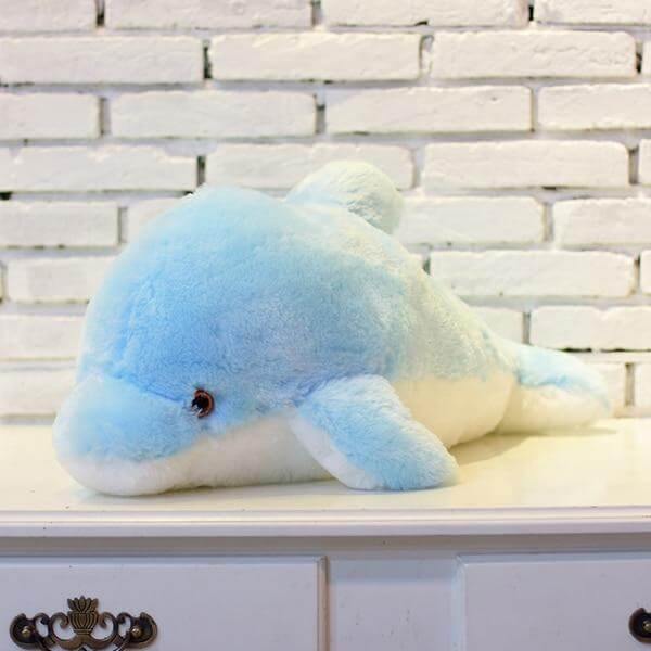 Creative Luminous Light-up Plush Dolphin - Image 1