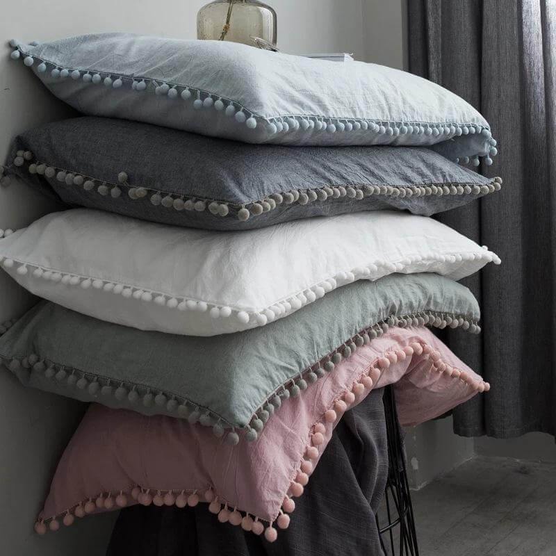 Solid Luxury Design Soft Beautiful Pillow Cases - Image 4