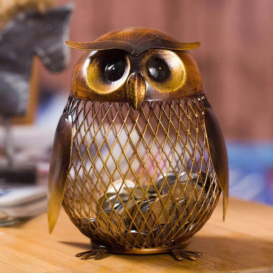 Owl Shaped Piggy Bank - Image 3