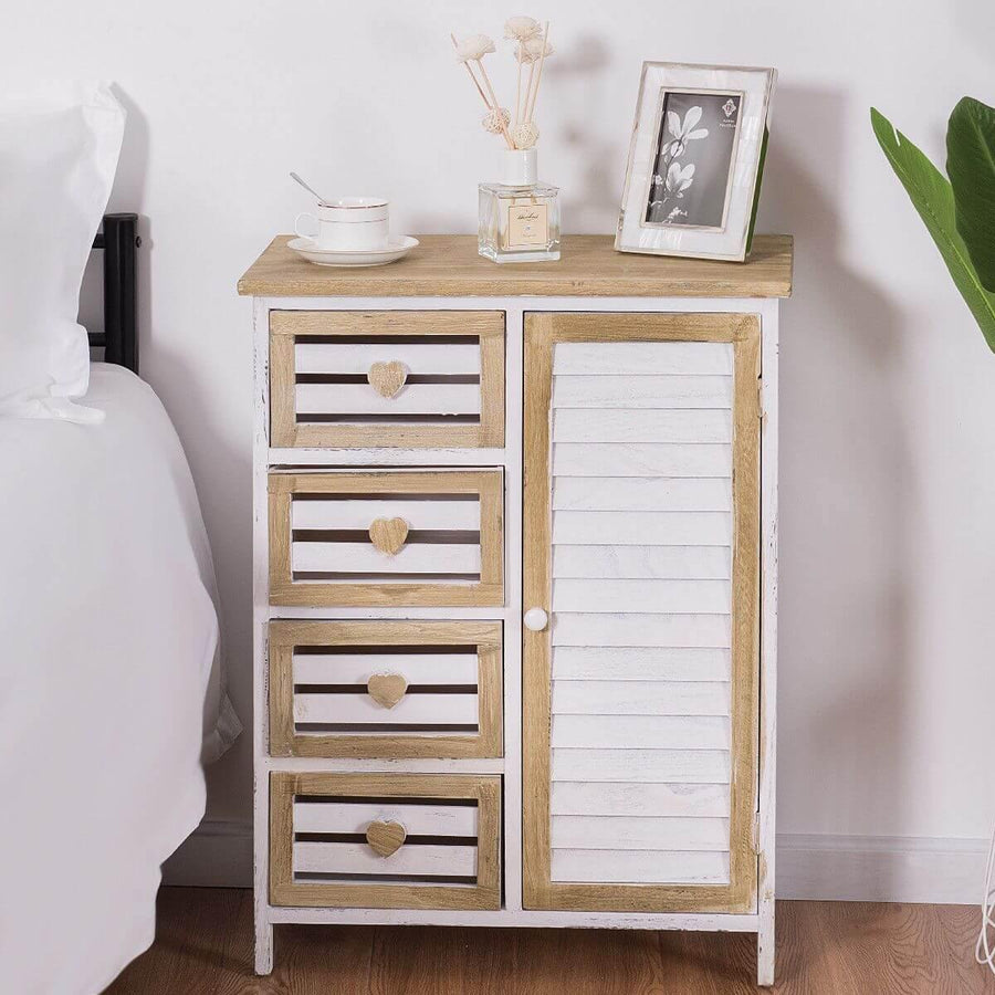 Stylish Wooden Free Standing Storage Cabinet - Image 2