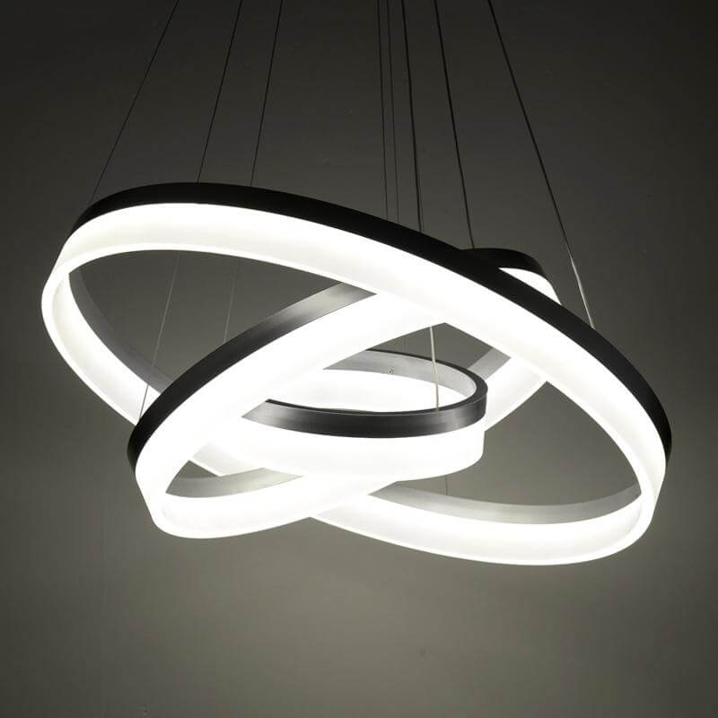 LED Circle Ring Chandelier - Image 1