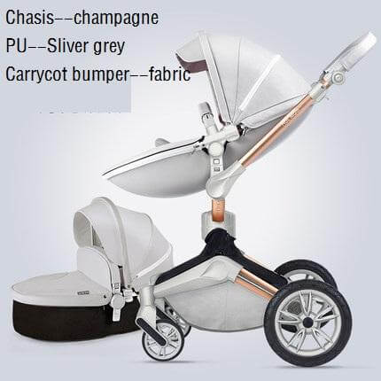 Deluxe New High Landscape 360 rotation baby stroller - Image 3