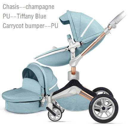 Deluxe New High Landscape 360 rotation baby stroller - Image 9