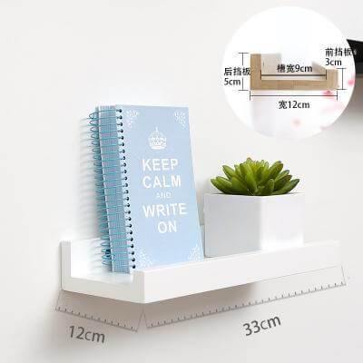 Cute Bamboo Solid Wood Shelf - Image 1