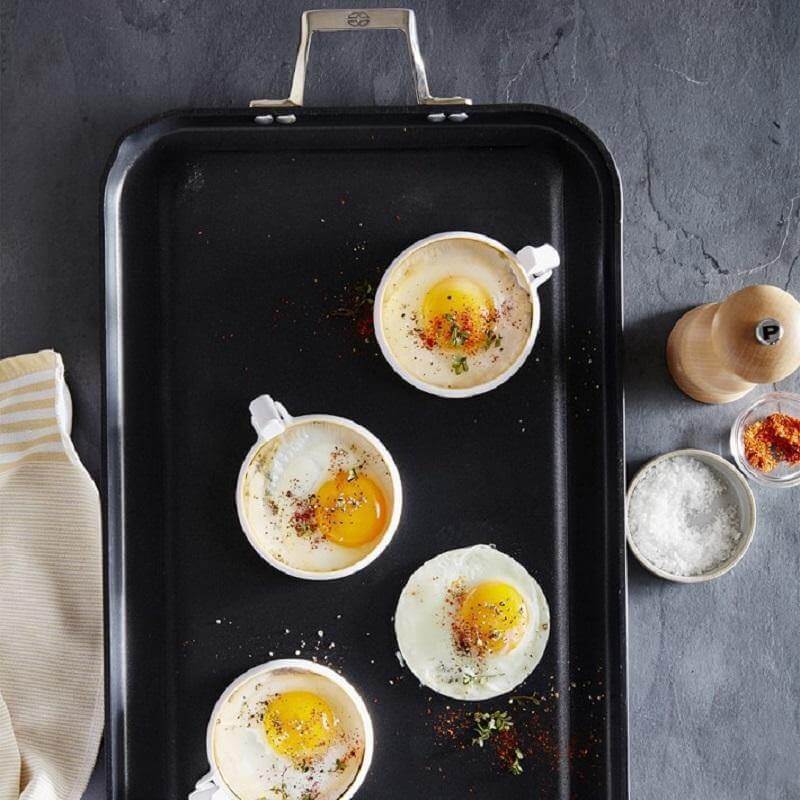 2pcs/set Circle Shaped Fried Egg Mold Pancake Rings - Image 1