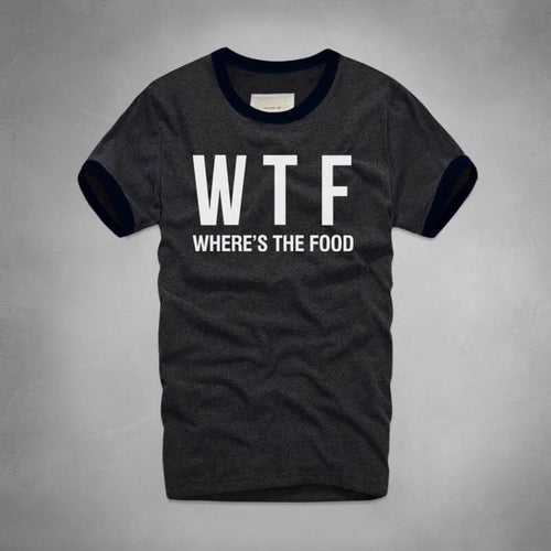 WTF Where Is The Food T-shirt - Image 0
