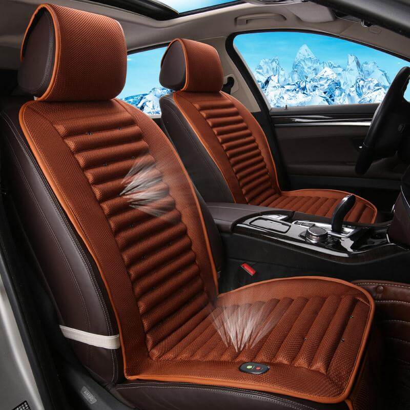 Electric Air-Cooled Built-In Fan Car Cushion Seat Cover - Image 0