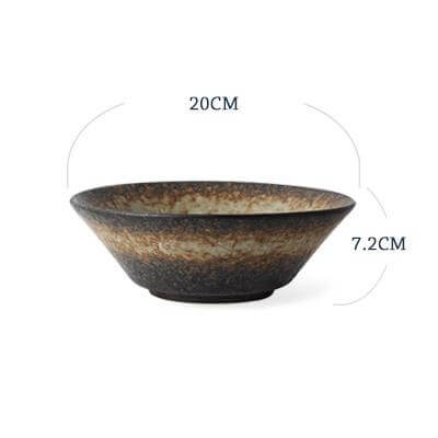 Japan Style Creative Home Kitchen Vintage Ceramic Bowls - Image 1
