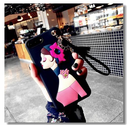3D Korea Soft Luxury Iphone Cases - Image 1