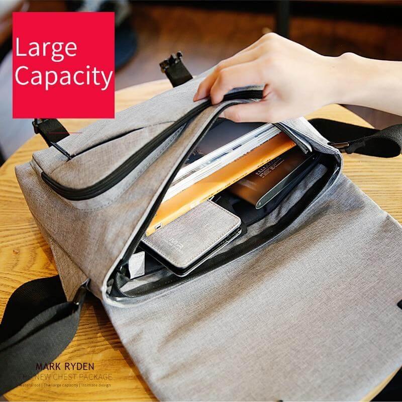 Large Capacity Casual Shoulder Messengers Bag - Image 4