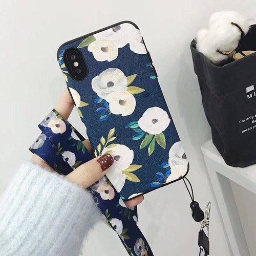 Fresh Camillia Flower Soft Silicone Iphone Cases - Image 0