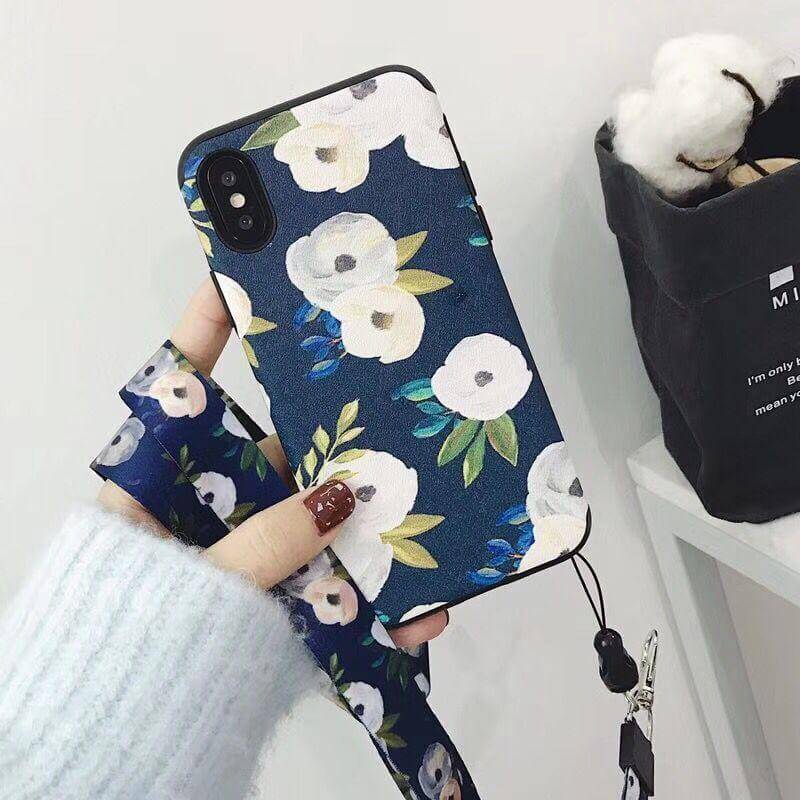 Fresh Camillia Flower Soft Silicone Iphone Cases - Image 0