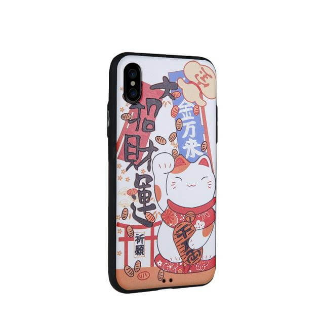 High Quality 3D Relief Print Soft Iphone X Case - Image 12