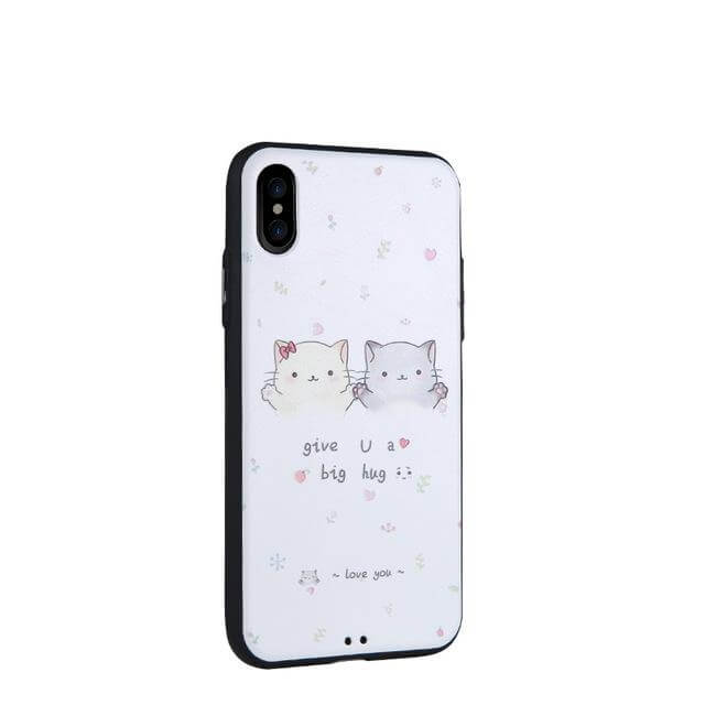 High Quality 3D Relief Print Soft Iphone X Case - Image 6