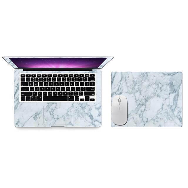 Marble Color Full Cover Macbook Stickers - Image 16