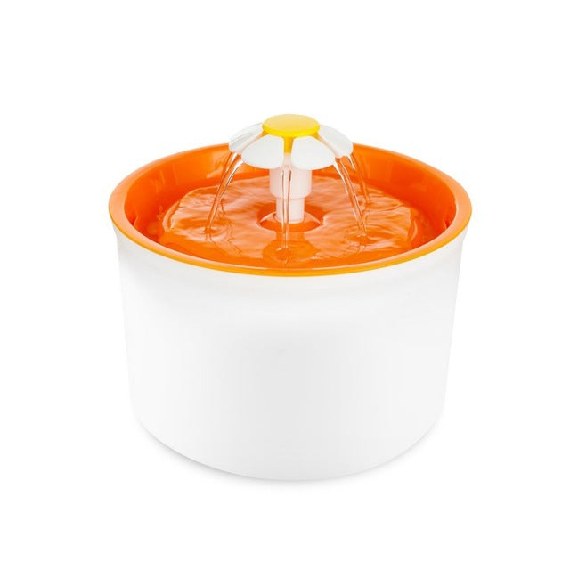 Automatic Flower Style Water Fountain for Pet - Image 1