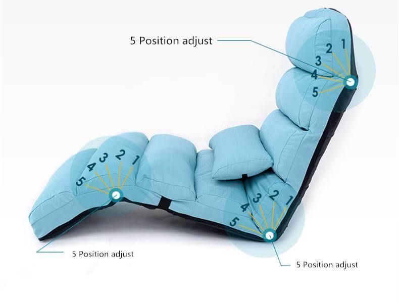 Modern Reclining Adjustable Sleep Lounge Chair - Image 6