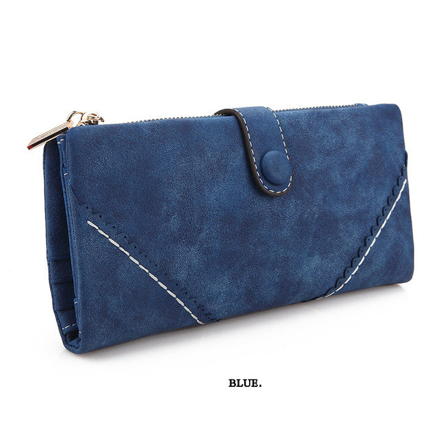Retro Matte Leather Women Purses - Image 11