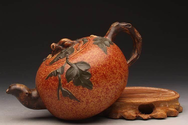 Full Handmade Vintage Authentic Thai Teapot - Image 1