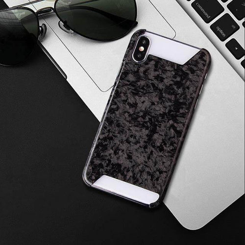 Luxury Real Carbon Fiber Phone Case Marble Iphone Case - Image 0
