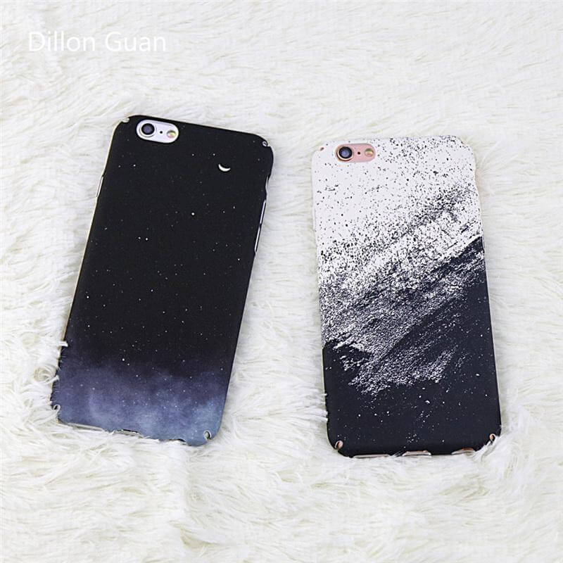 Classic Black White Graffiti Iphone Cases - Image 0