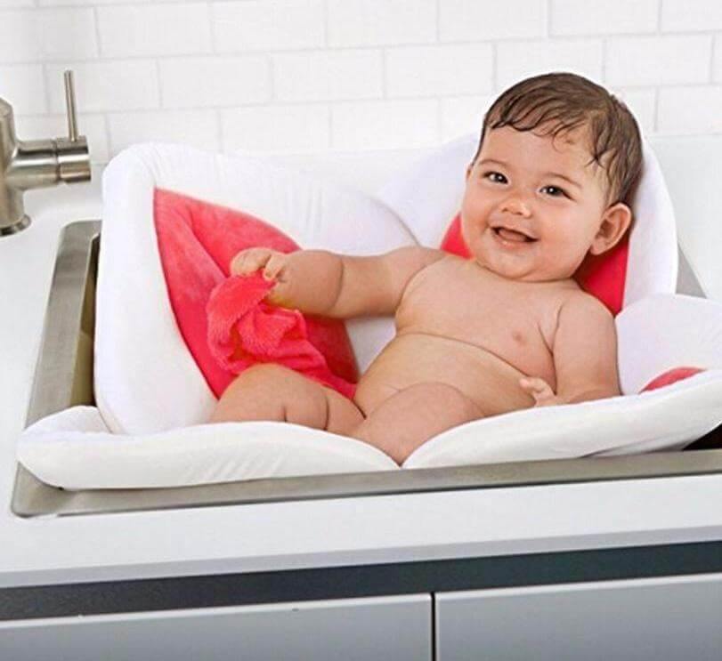 Stylish Baby Floral Flower Bath Tub for Baby - Image 11
