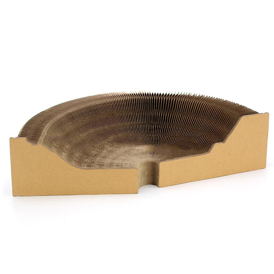 Cat Scratcher Board Accordion Bed - Image 3
