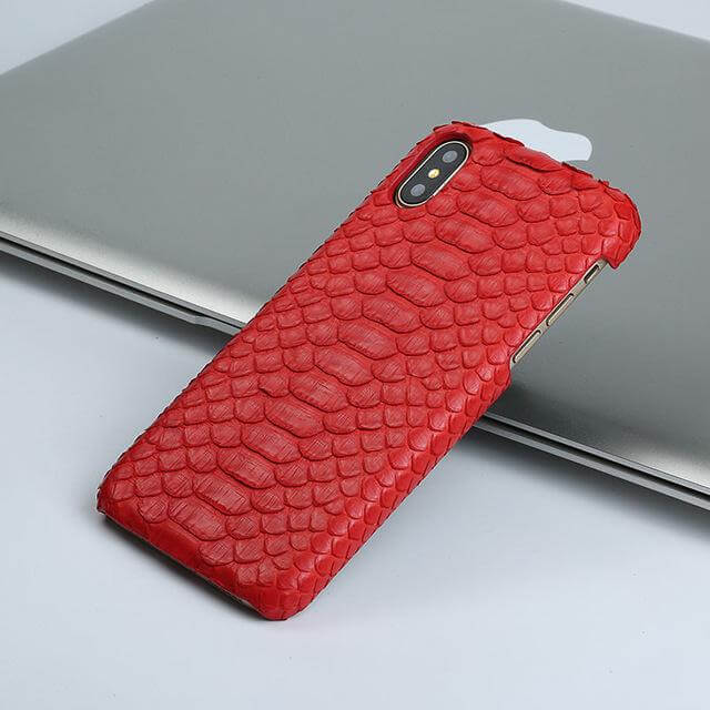 Genuine Luxury Handmade Python Skin Iphone Cases - Image 2