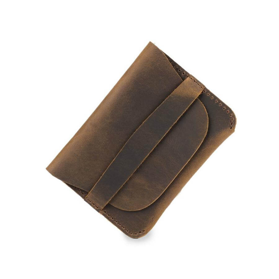 Vintage Leather Car Holder - Image 0