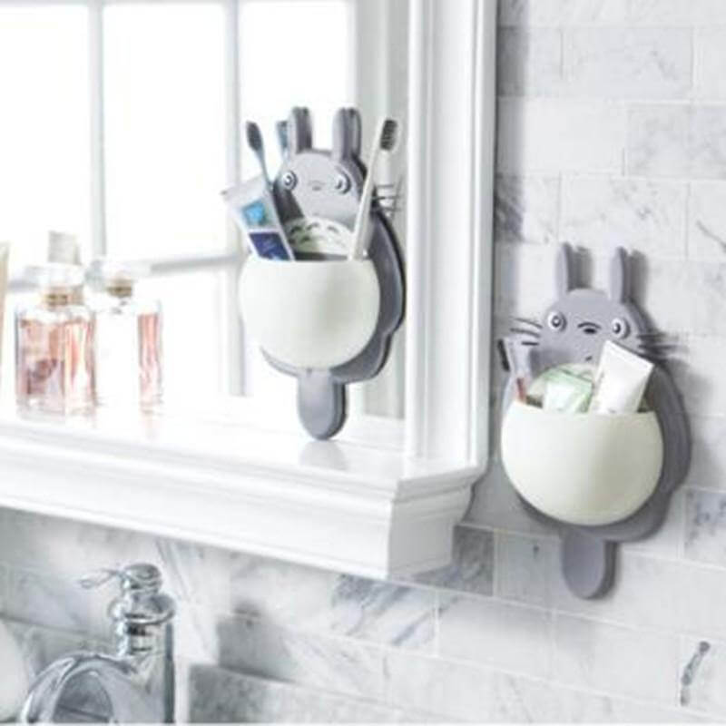 Toothbrush Family Sets Wall Suction Holder - Image 0