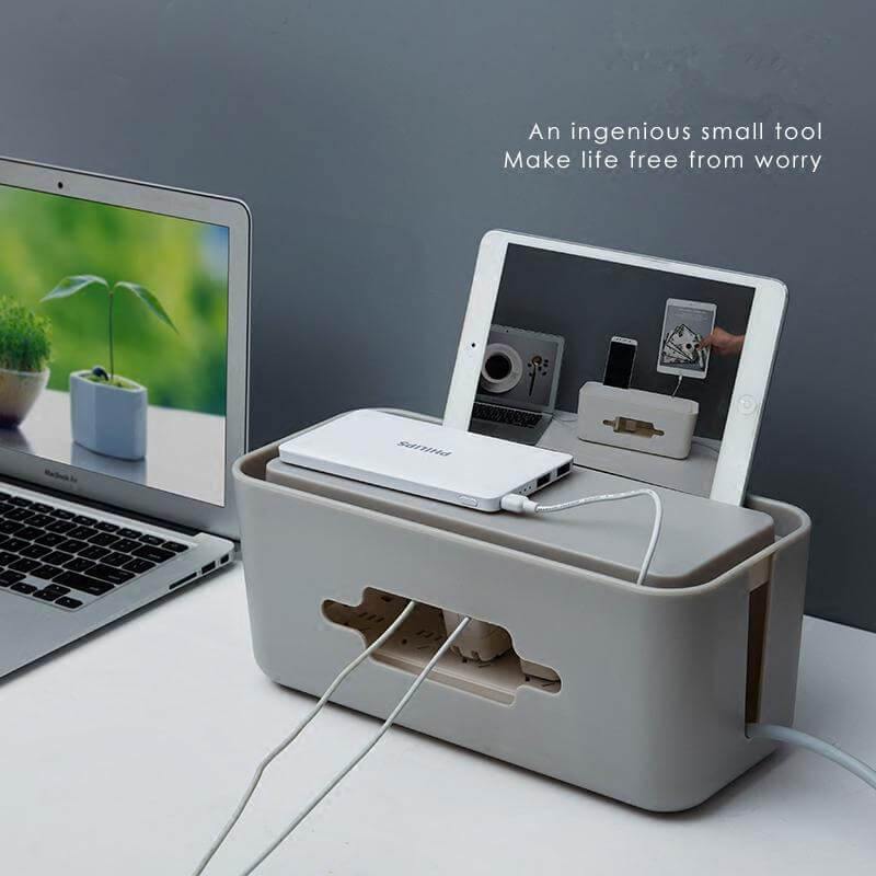 Storage Box and Organizer for Power Outlet - Image 0