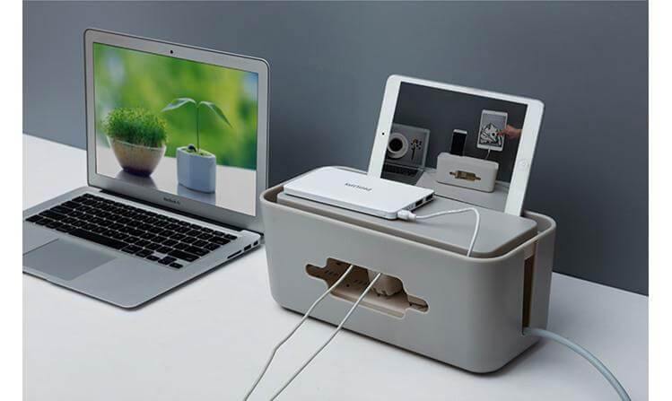 Storage Box and Organizer for Power Outlet - Image 1