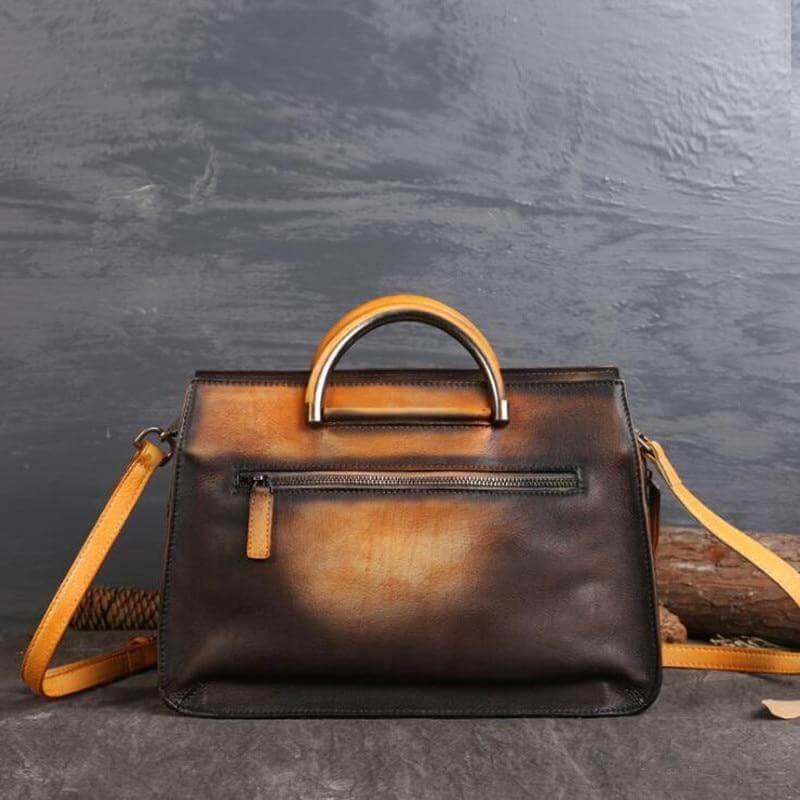 Pure Leather Flower Pattern Cute Women Bags - Image 10