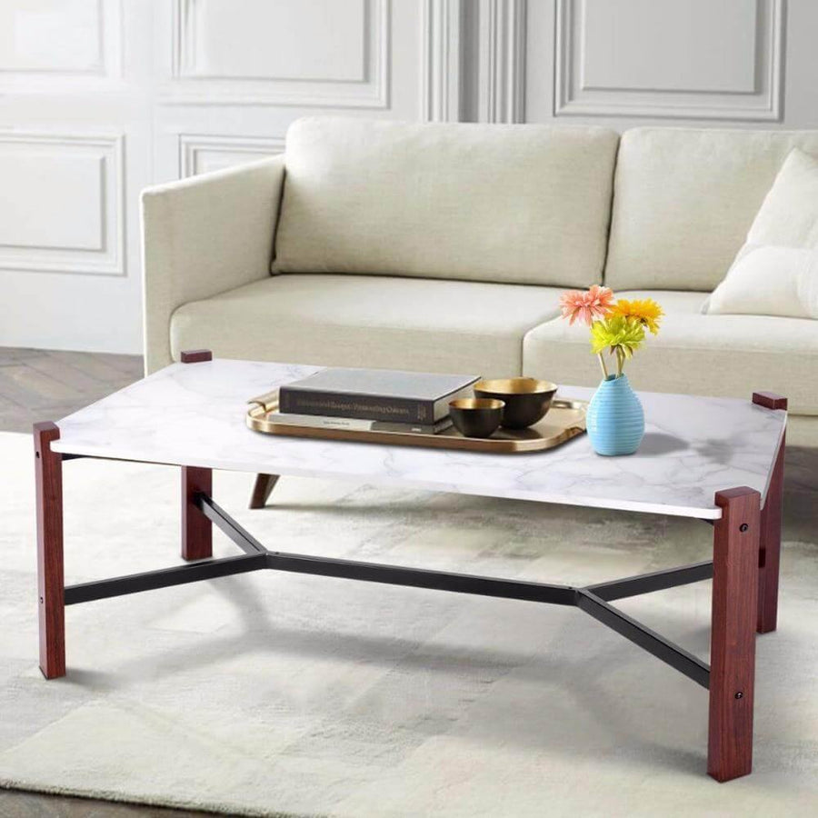Marble Top Accent Cocktail Coffee Table - Image 3