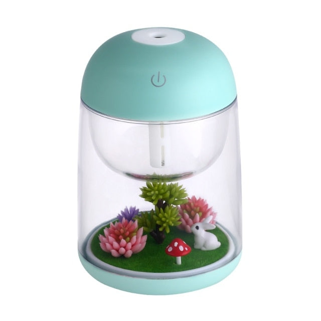 Mini LED Mist Forest Transparent Humidifier - Image 7