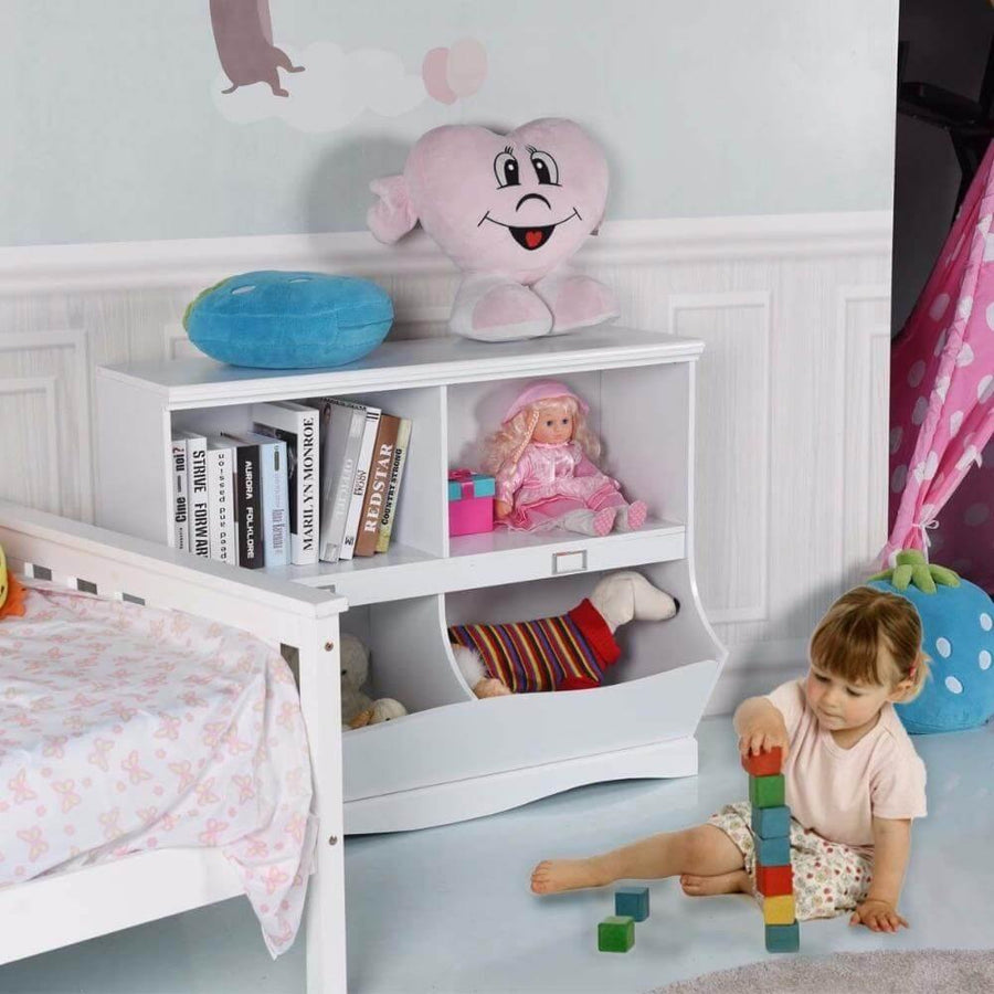 Modern Children Storage Bookshelf Bookcase Toy Organizer - Image 3