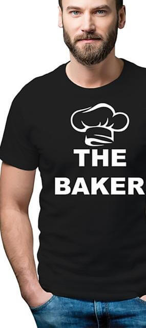 The Baker Couple Funny T-shirt - Image 3