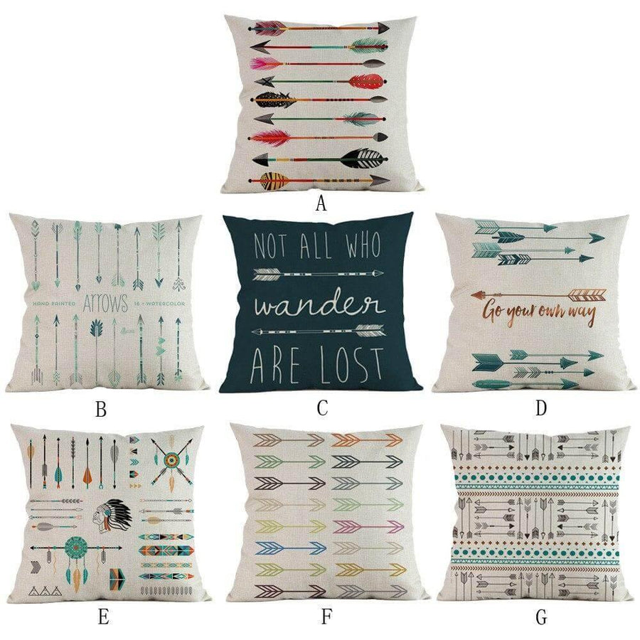 Geometric Symbols Decorative Home Pillow Cases - Image 7