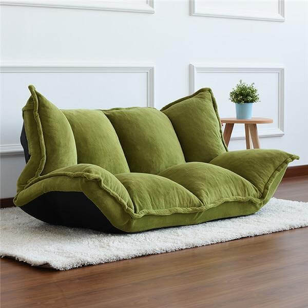 Modern Floor Reclining Japanese Futon Sofa Bed - Image 7