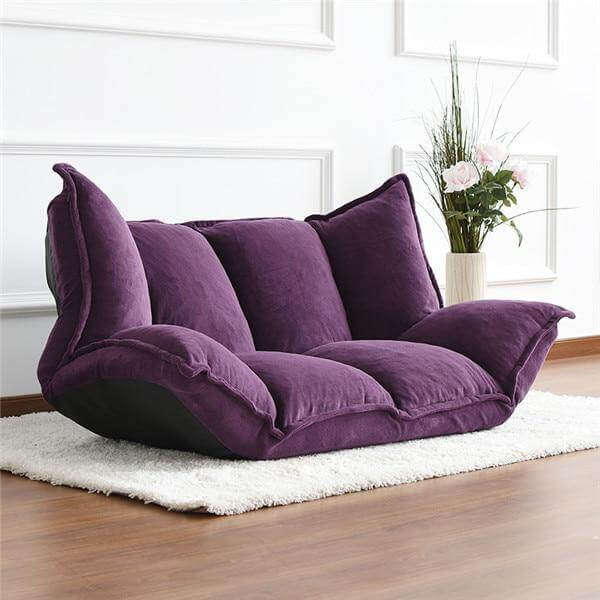 Modern Floor Reclining Japanese Futon Sofa Bed - Image 8