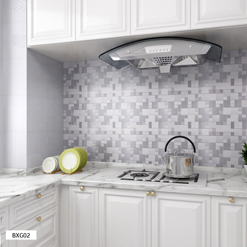 3D Metal Self Adhesive Brick Wall Stickers - Image 1