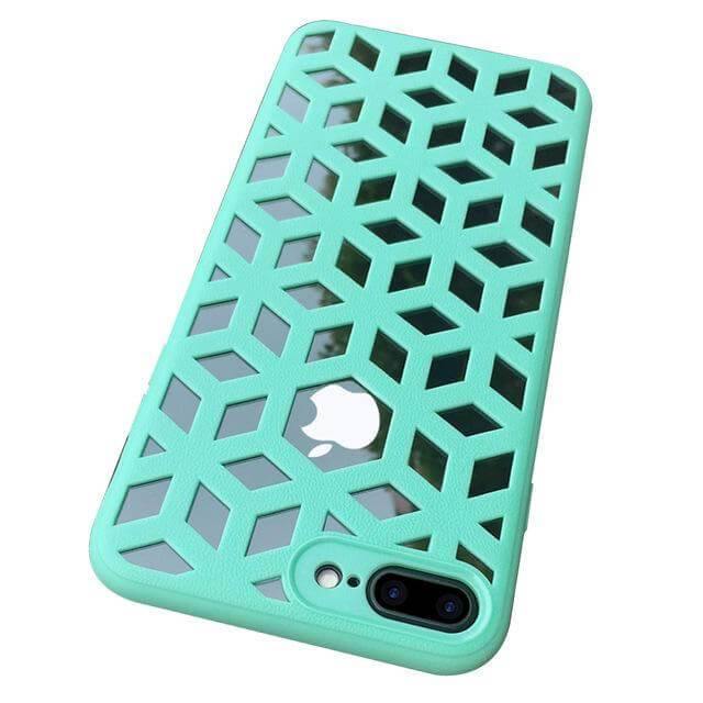 Soft Leather Hollow Shell For iPhone Models - Image 5