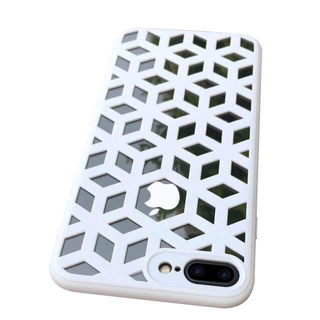 Soft Leather Hollow Shell For iPhone Models - Image 1