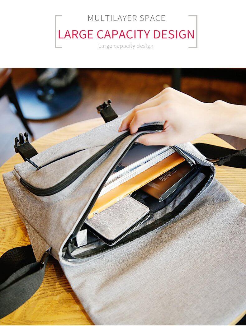 Large Capacity Casual Shoulder Messengers Bag - Image 1