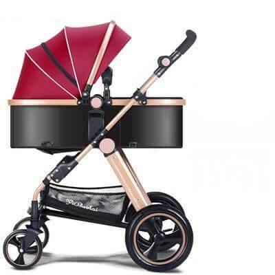 Modern Italian Style Foldable Baby Stroller - Image 4