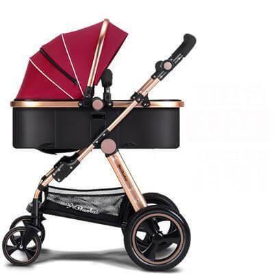 Modern Italian Style Foldable Baby Stroller - Image 2