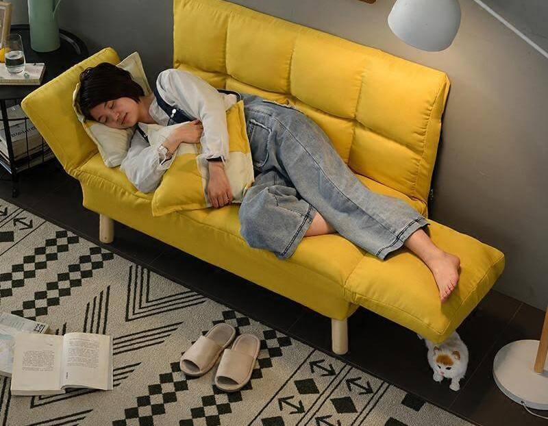 Lazy Floor Modern Minimalist Foldable Sofas - Image 1